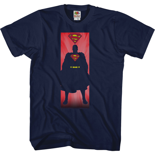 Silhouette Superman T-paita Uusi XL