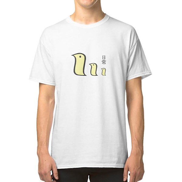 Nichijou - 3 Små Fugler T-skjorte M