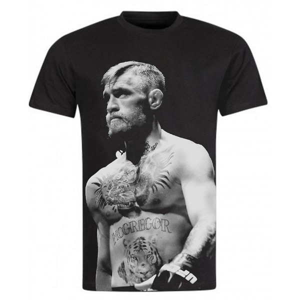 Conor McGregor T-skjorte Svart Mcgregor Fight Ufc S