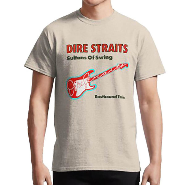 Dire Straits ~ Sultans of Swing/Eastbound Train T-shirt L