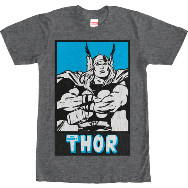 Distressed Poster Thor T-shirt Ny M