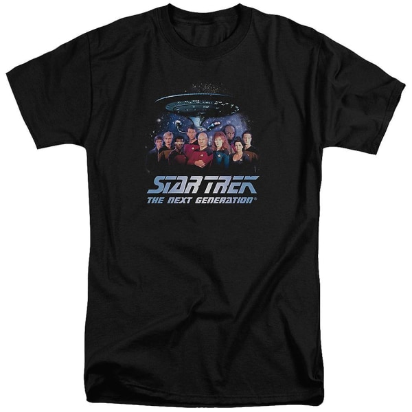 Cast Star Trek The Next Generation T-shirt XXXL