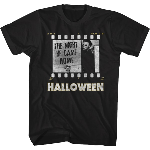 Filmstrip Halloween T-shirt XXL