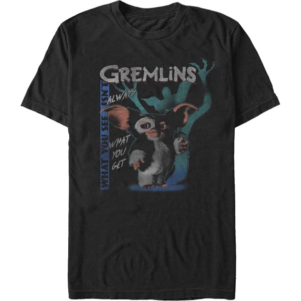 What You See Isn't Always What You Get Gremlins T-shirt M