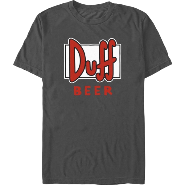 Duff Beer Logo Simpsons T-shirt L