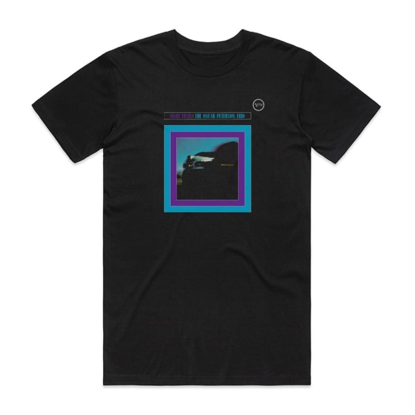 Oscar Peterson Trio Night Train Album Cover T-Shirt Svart M