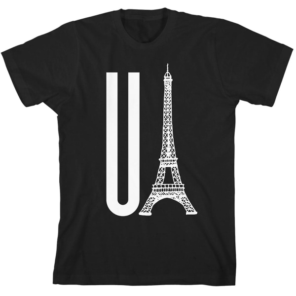 Gerard Way You Eiffel Svart unisex T-shirt S