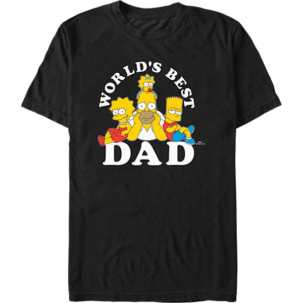 Världens Bästa Pappa Simpsons T-shirt S