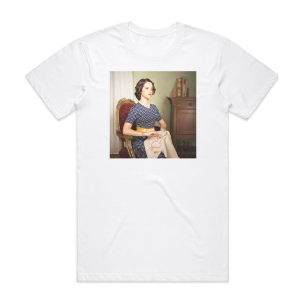 Ximena Sarinana Mediocre Album Cover T-Shirt Vit S