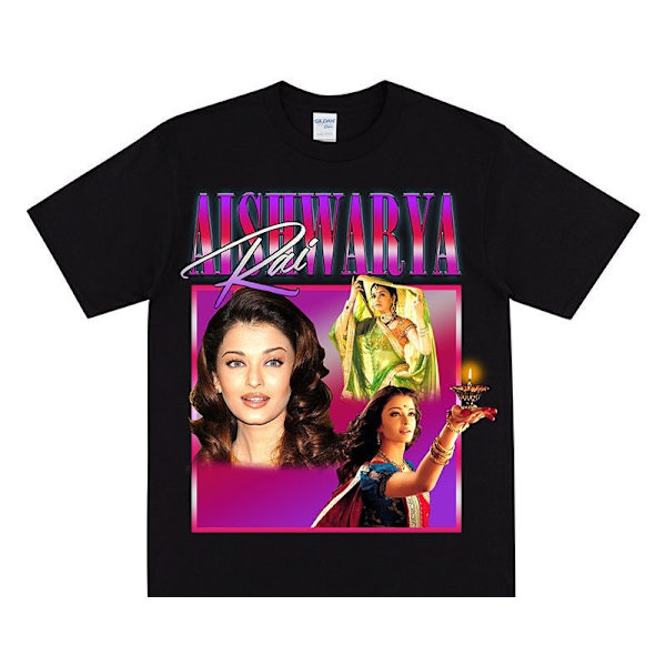 AISHWARYA RAI Hyllest T-skjorte Black XL
