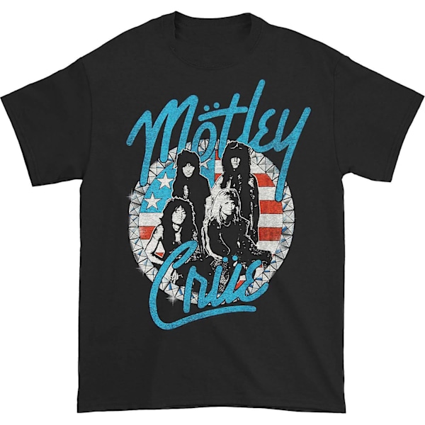 Motley Crue Vintage Girls Studs Naisten Premium Tee T-paita S