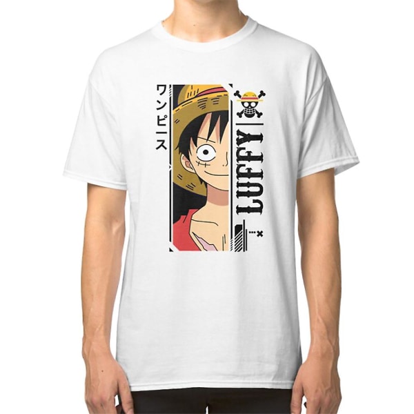 Monkey D Luffy - Halmhattarnas Konung Av Pirater One Piece Besättningsmedlem T-shirt S