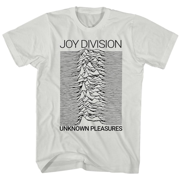 Joy Division T Shirt Okända nöjen Vit Album Art Joy Division Shirt XXL