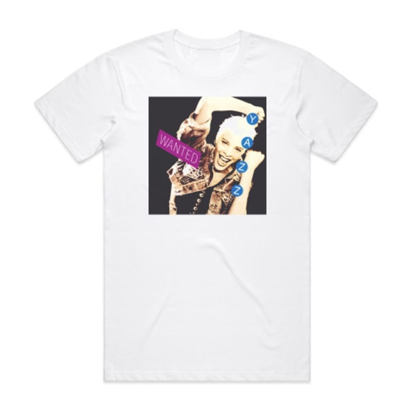 Yazz Wanted Album Cover T-skjorte Hvit M