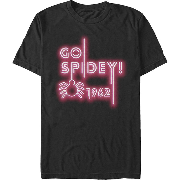 Neon Go Spidey 1962 Spider-Man T-paita L