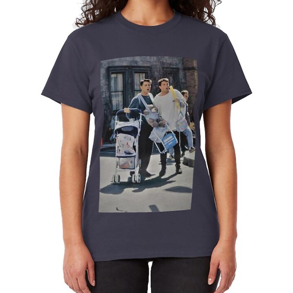 Chandler og Joey T-shirt navy L