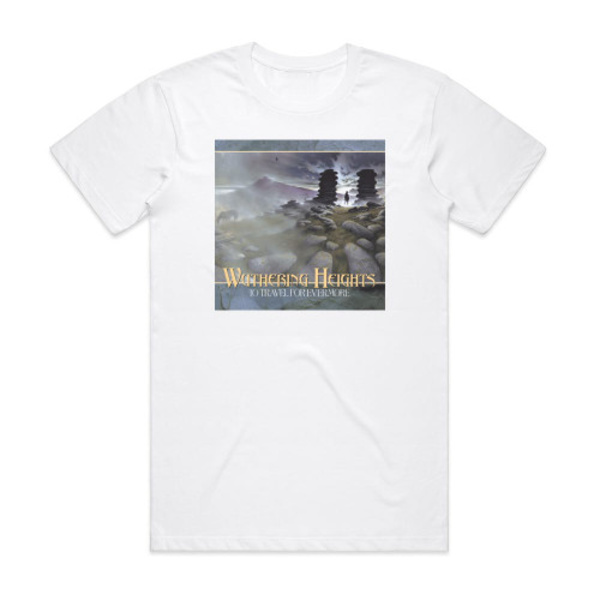 Wuthering Heights To Travel For Evermore Album Cover T-shirt Vit XXL