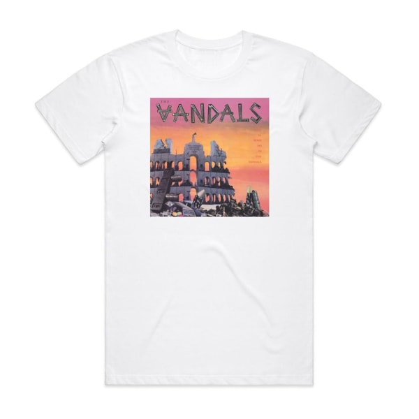 The Vandals When In Rome Gör som The Vandals Album Cover T-Shirt White M