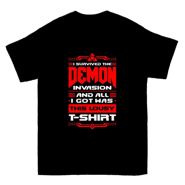 Selvisin Demoni-Invaasion - Huono T-paita XL
