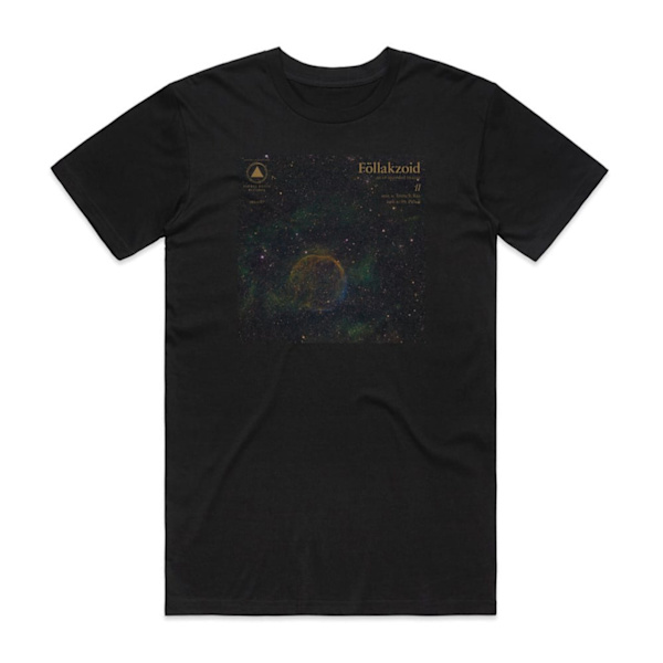 Follakzoid Ii Album Cover T-shirt Sort XXXL