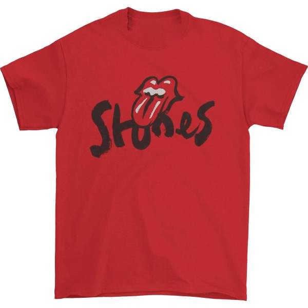 Rolling Stones Borststreckslogotyp T-shirt S