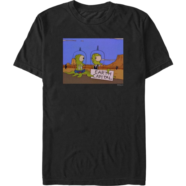 Earth Capital The Simpsons T-shirt XXL