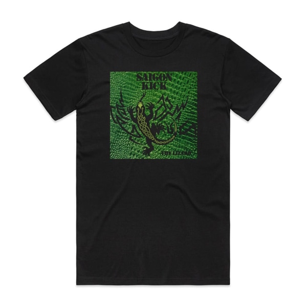 Saigon Kick The Lizard Album Cover T-Shirt Sort XL