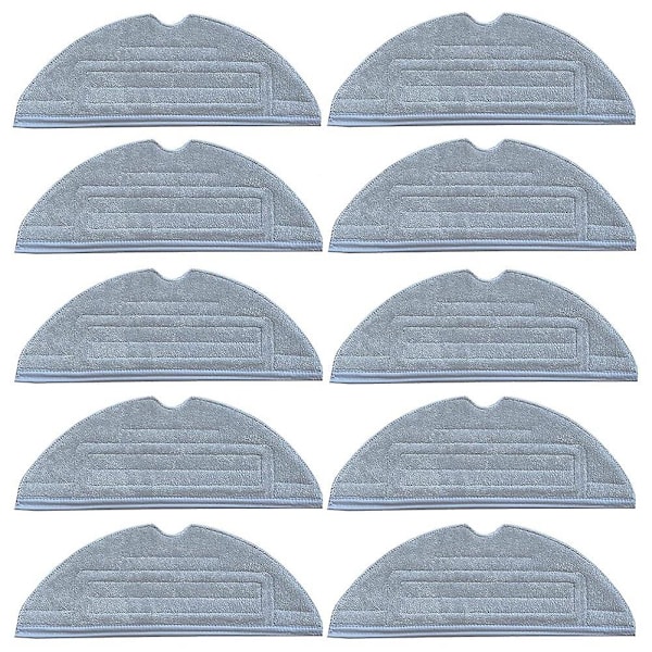 10-pack Mopptrasor för S7 S7+ T7 T7 Plus G10 G10s Pro Dammsugare Moppdyna Ersättning