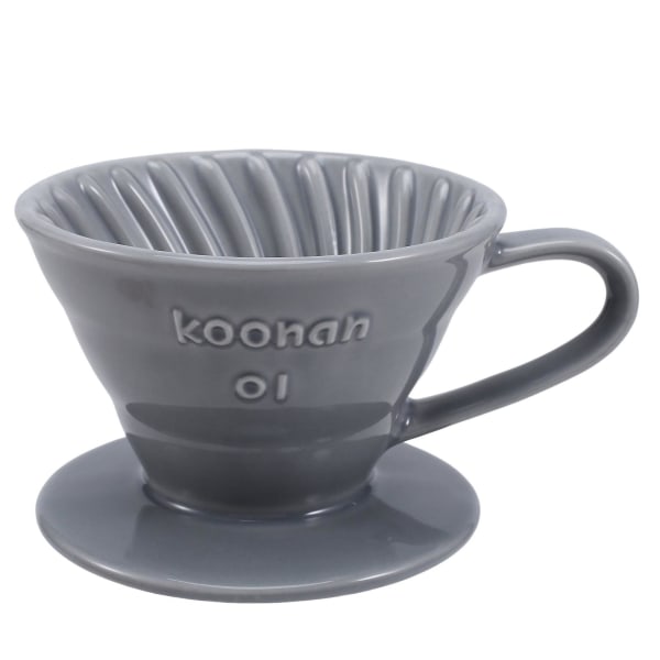 Keramisk Håndbrygget Kaffe Filterkop Konisk Filter Kaffe Drypper Kit Husholdnings Kaffe Apparat P
