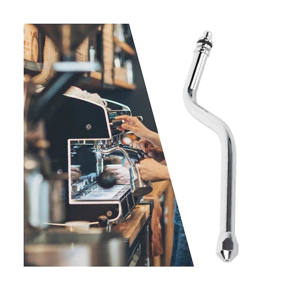 Rostfritt högtrycks halvautomatisk kaffemaskin tillbehörssticka för espressomjölkstav