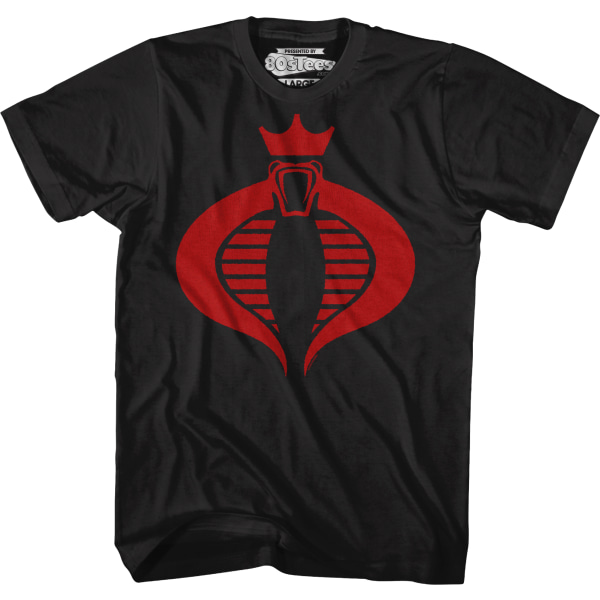 Serpentor Cobra Emperor Logo GI Joe T-shirt XL