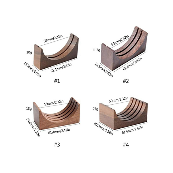 Espresso Sekundär Vattenfördelning Nätverk Förvaringsbas 51/53/58mm Sinterad Mesh Universal Hylla