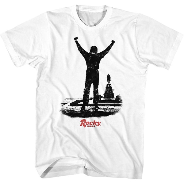 Arms Raised Rocky T-shirt XL