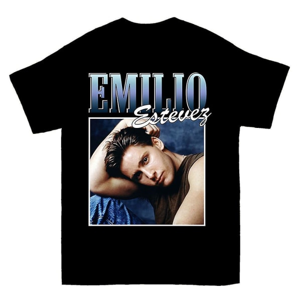 Emilio Estevez Brat Pack Rapper T-paita M