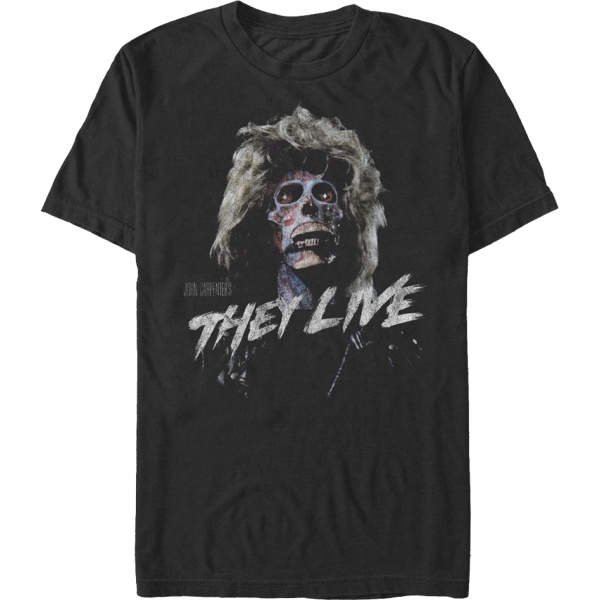 Kvindelig Alien They Live T-Shirt L