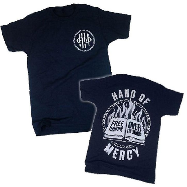 Hand Of Mercy Brændende Bog T-shirt M