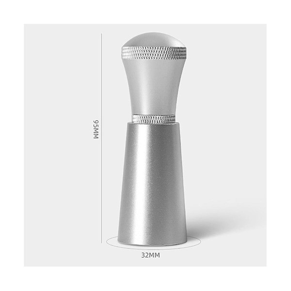 Kaffekande Tamper Dispenser Nivellering Værktøj Kaffe Espresso Rør Omrøring Værktøj 7 Pin Rustfrit Stål N