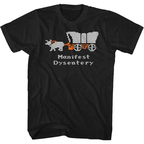Manifest Dysentery Oregon Trail T-shirt XXXL