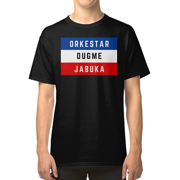Jugoslaviska flaggan - Bijelo Dugme, Plavi Orkestar, Crvena Jabuka Balkan T-shirt XXL