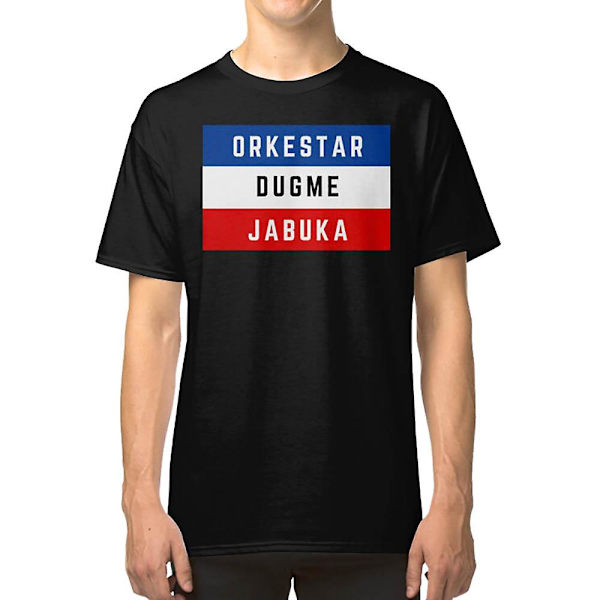Jugoslaviska Flaggan - Bijelo Dugme, Plavi Orkestar, Crvena Jabuka Balkan T-shirt XXL