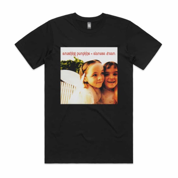 Smashing Pumpkins Siamese Dream Album Cover T-Shirt Sort XXXL