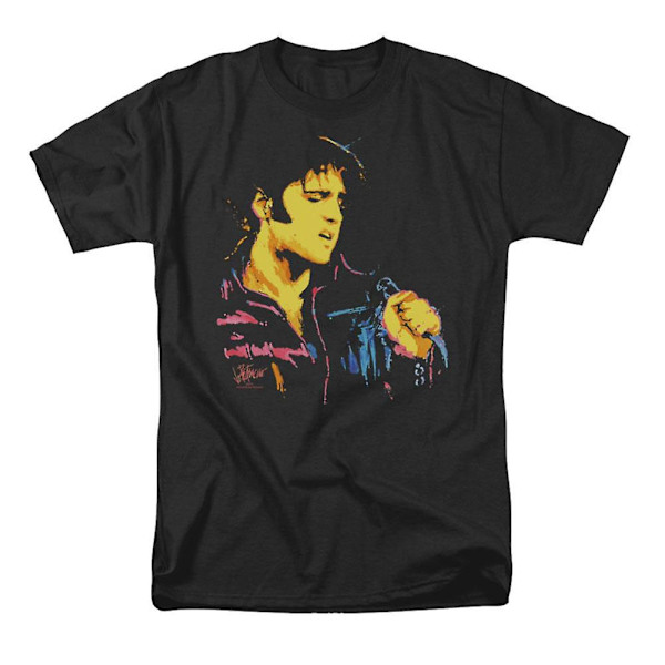 Elvis Presley Neon Elvis T-shirt XL