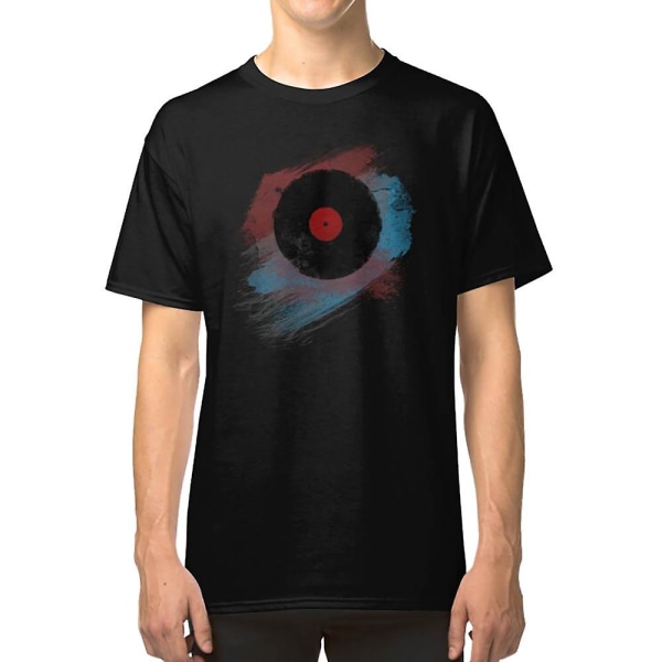 Vinyl Record - Modern Vinyl Records Grunge T-shirt L