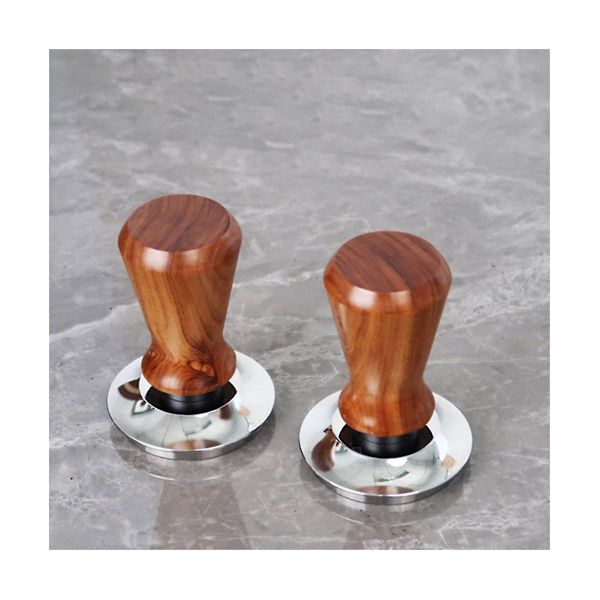 58 mm kahvin tamppauspuu kahvan barista espressokoneen mylly käsikahvijauheen vasara tamppaus