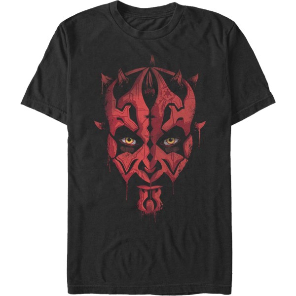 Darth Maul T-paita Tähtien sota -aiheisella kuviolla L