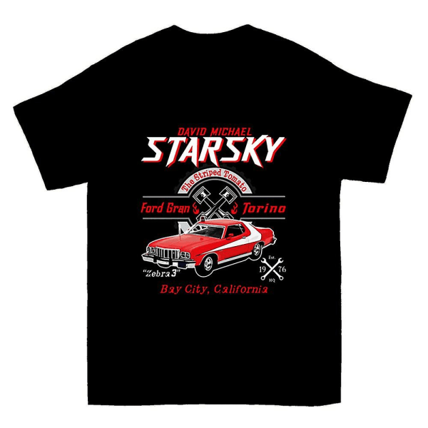 Starsky 1976 Ford Gran Torino T-shirt XXXL