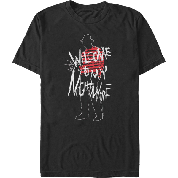 Velkommen Nightmare On Elm Street T-Shirt XXL