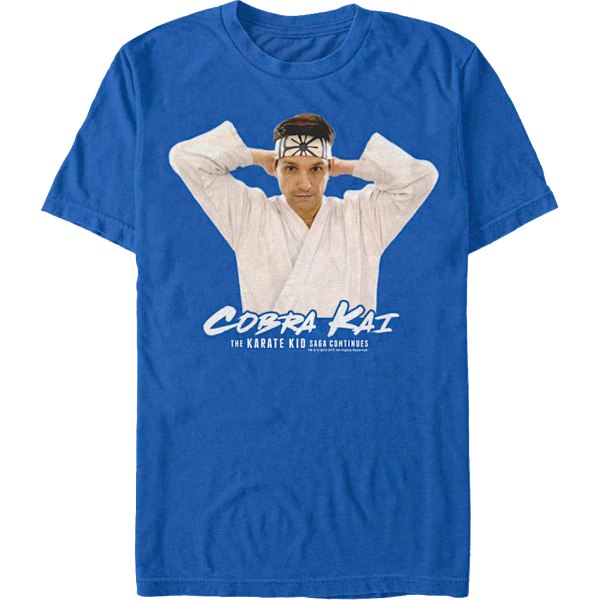 The Karate Kid Saga Fortsætter Cobra Kai T-Shirt L