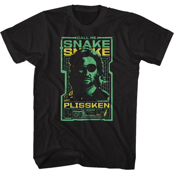 Call Me Snake Tech Screen Escape From New York T-paita XXXL