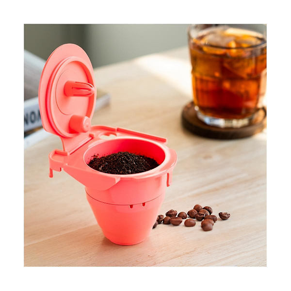 2 st återanvändbara kaffekapslar för 2.0 Direct Add Holder All in One maskin
